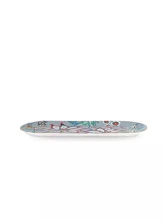 PIP STUDIO | Tortenplatte 33,3x15cm FLOWER FESTIVAL Light Blue | 